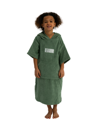 BEACHBUM KIDS TOWEL ROBE - MINT GREEN