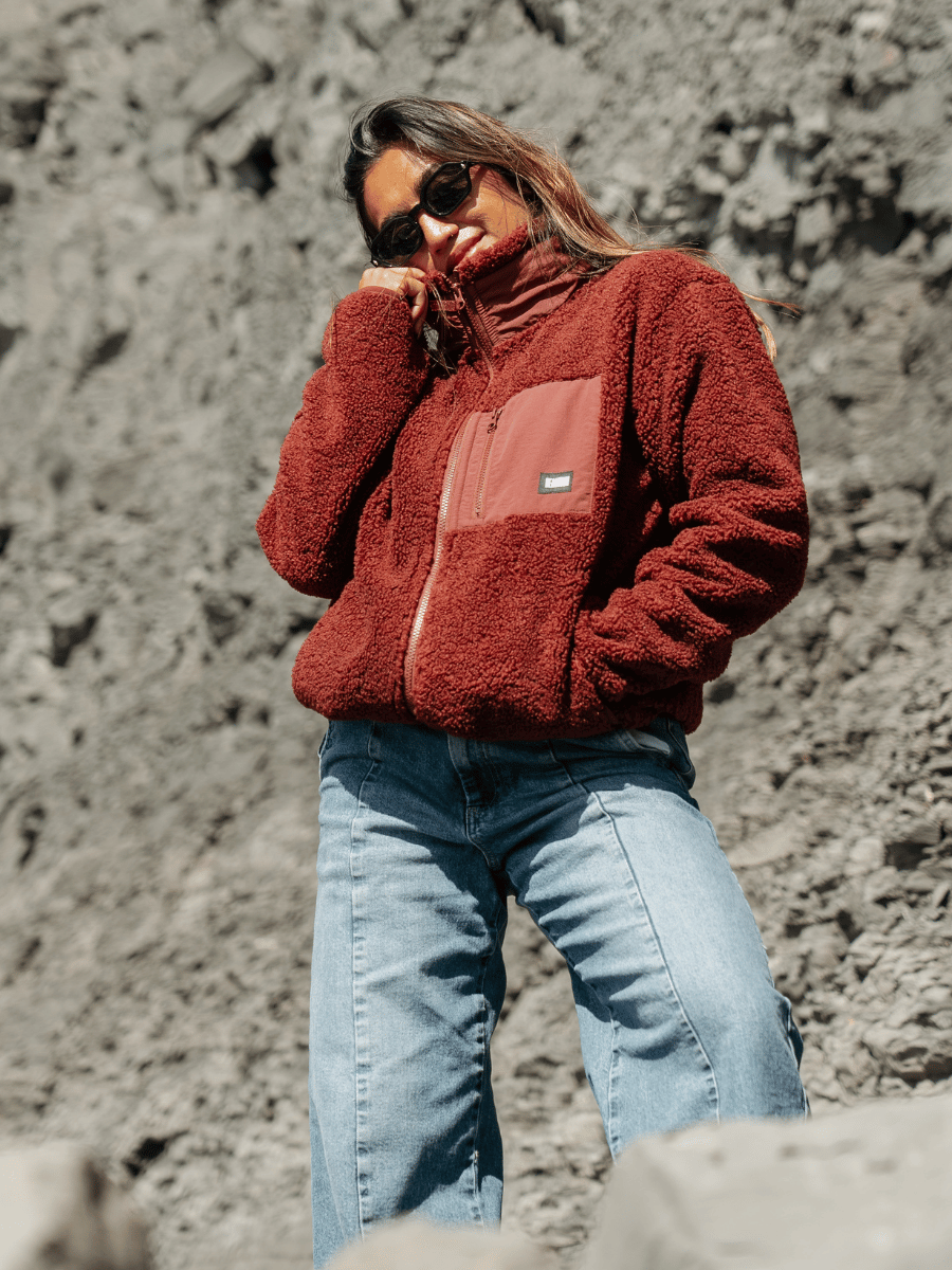 The Beachbum Fleece - Bonfire