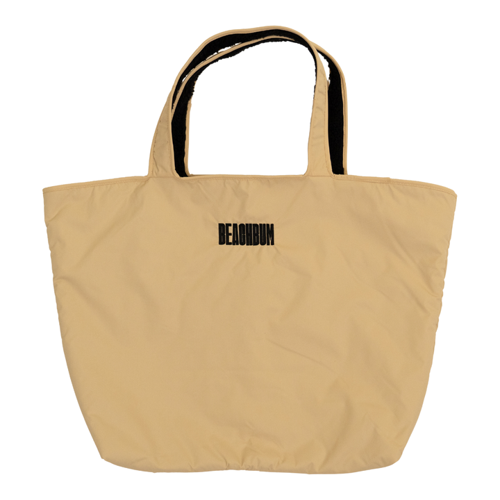 RECYCLED REVERSIBLE TOTE BAG - SAND