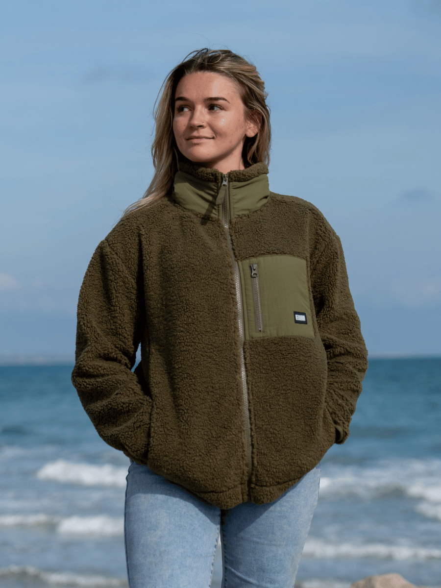 The Beachbum Fleece - Moss