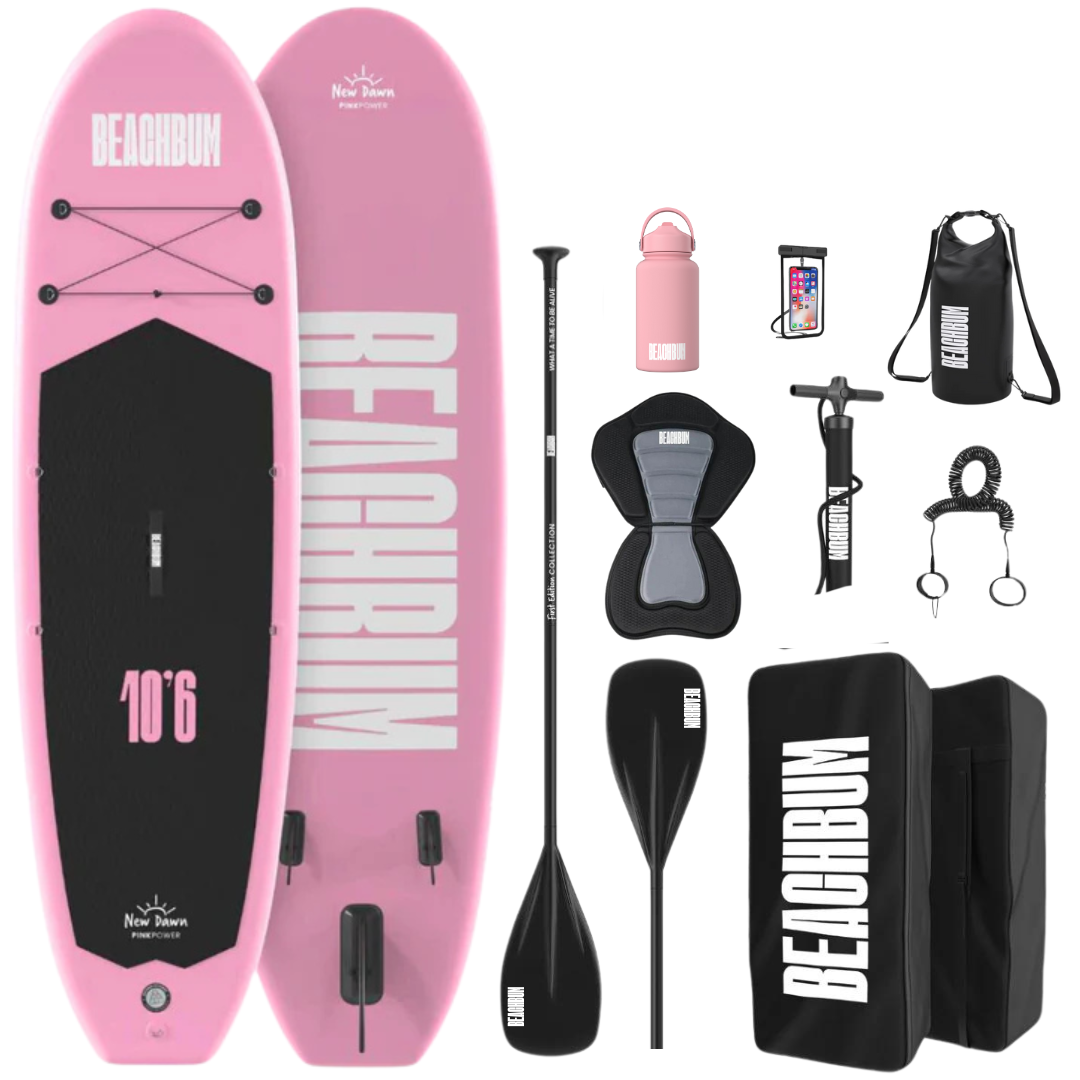 PINK POWER PADDLE BOARD