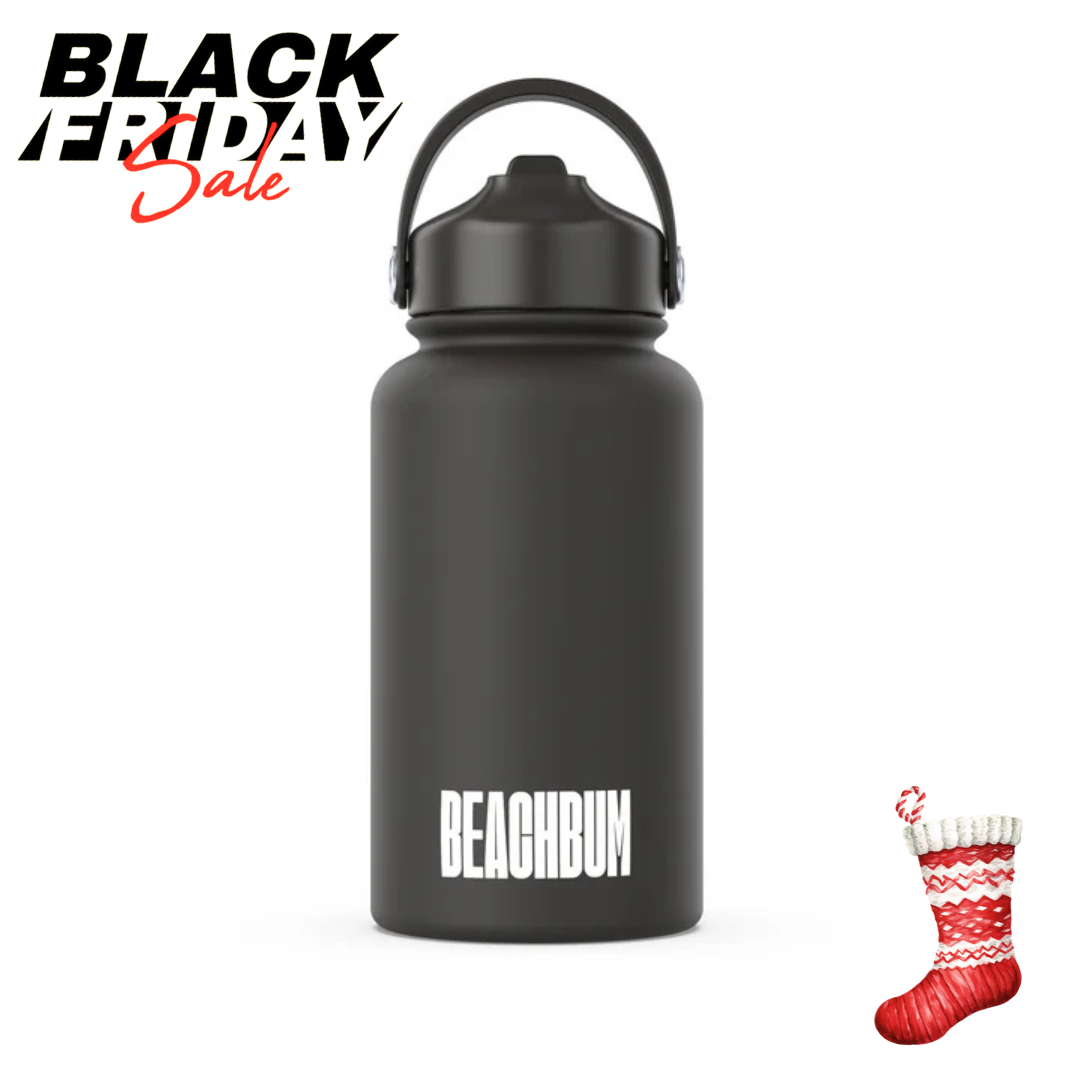 WATER BOTTLE - BLACK