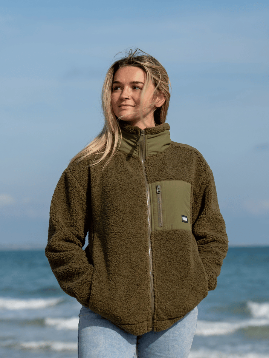 The Beachbum Fleece - Moss