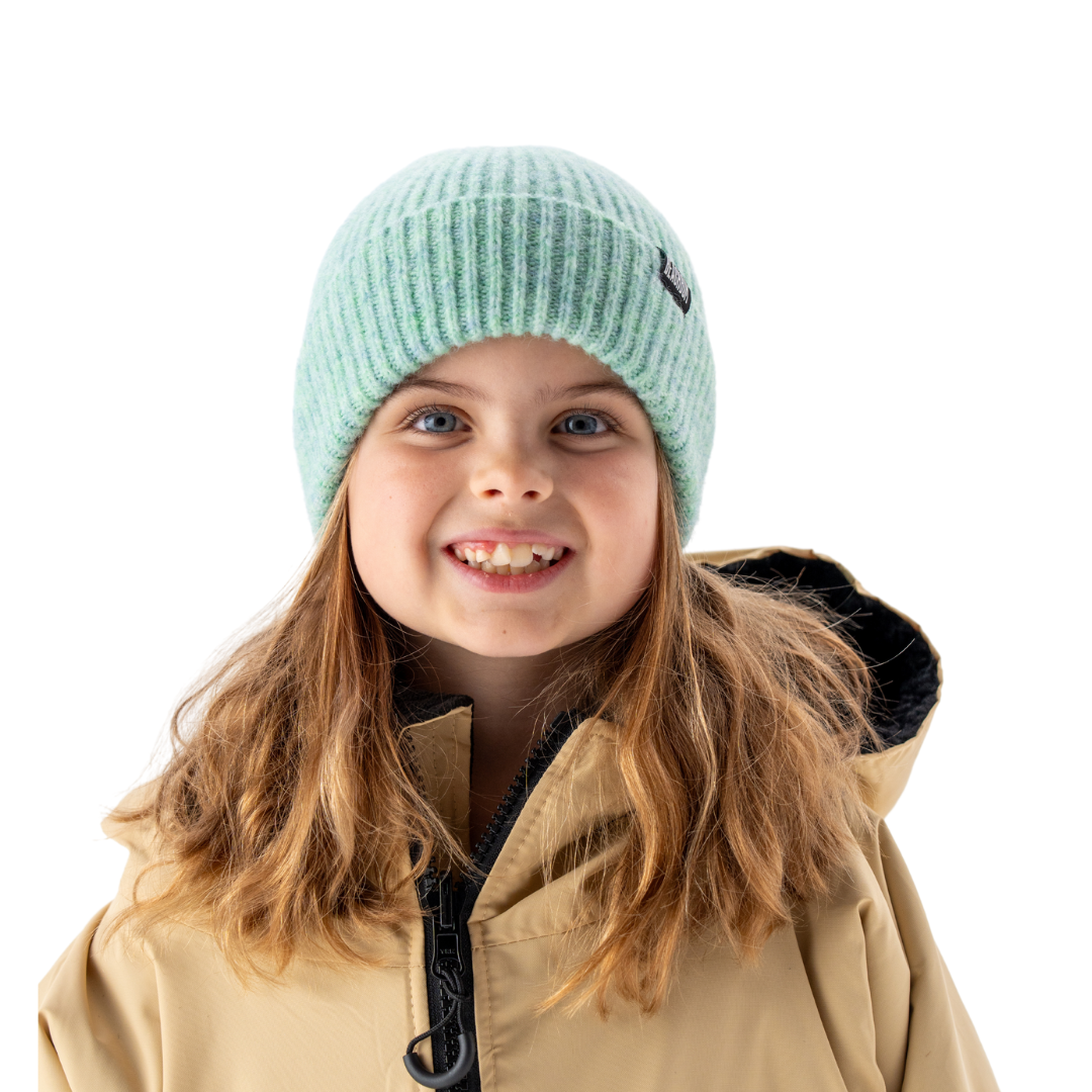 KIDS MINT GREEN - BEANIE