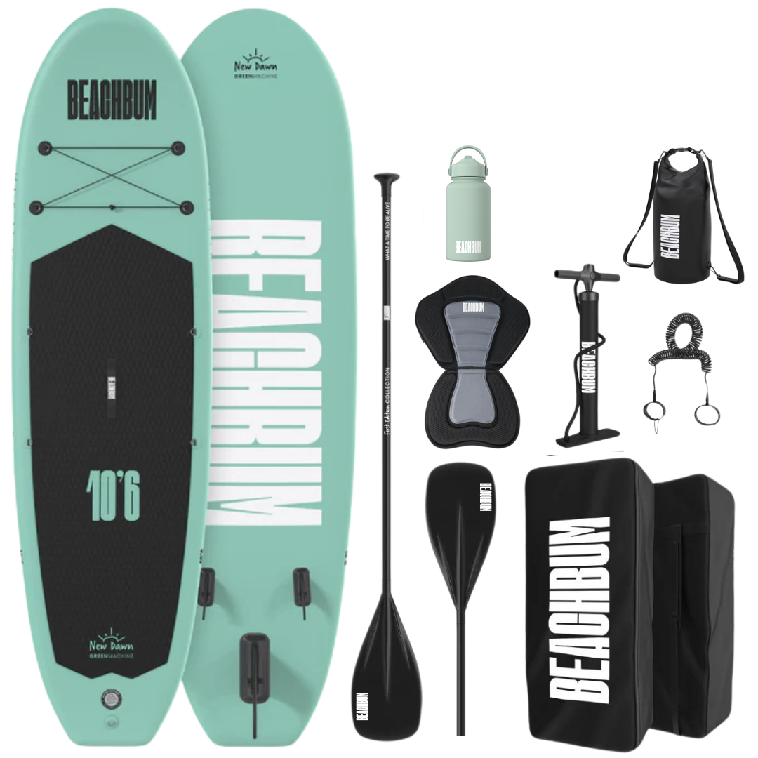 LIMITED EDITION GREEN MACHINE PADDLE BOARD