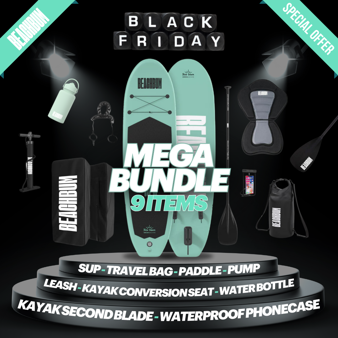 LIMITED EDITION GREEN MACHINE PADDLE BOARD