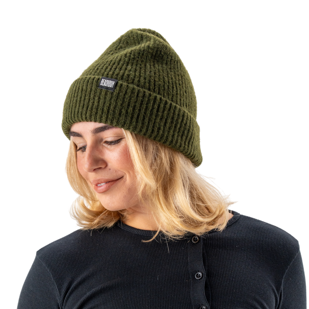 OLIVE GREEN - BEANIE