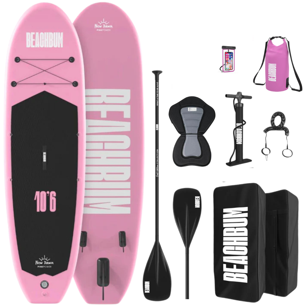 PINK POWER PADDLE BOARD