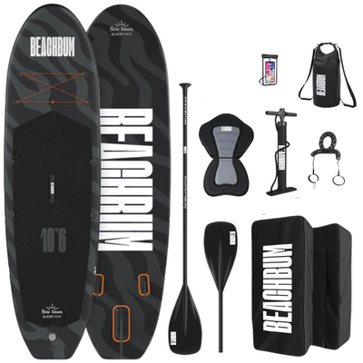 LIMITED EDITION BLACK TIGER PADDLE BOARD