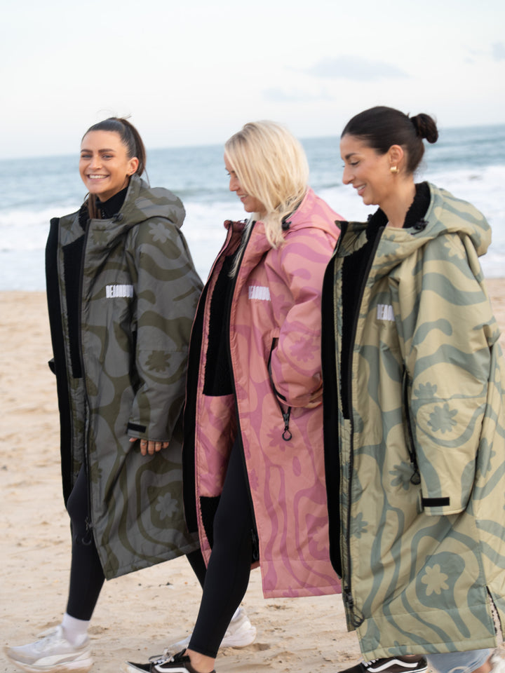 CORAL COLLECTION BROBE - OLIVE GREEN