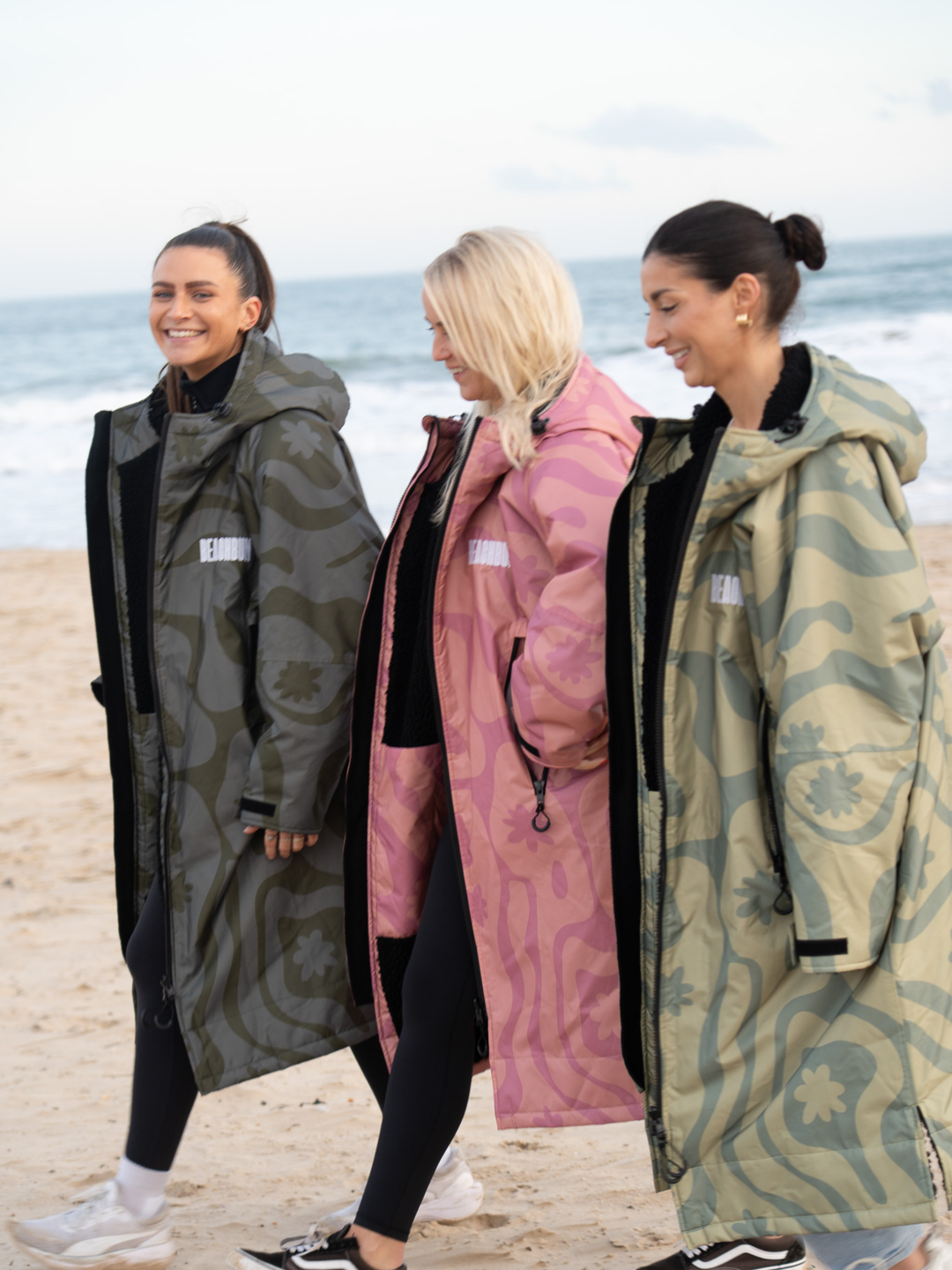 CORAL COLLECTION BROBE - OLIVE GREEN