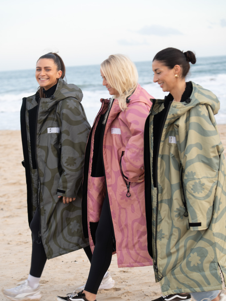 CORAL COLLECTION BROBE - OLIVE GREEN