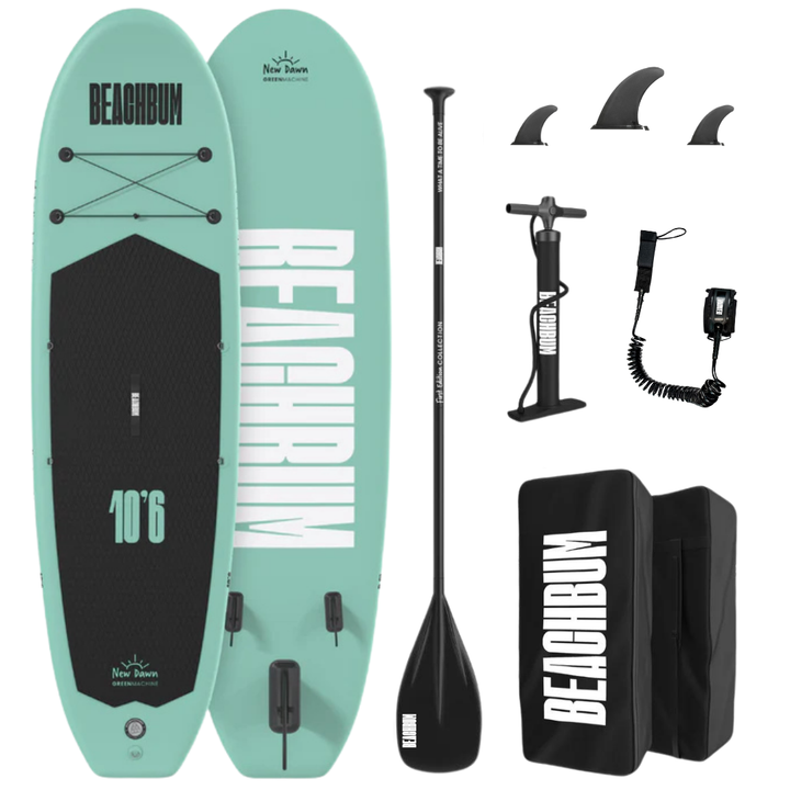 LIMITED EDITION GREEN MACHINE PADDLE BOARD [Cosmetic Damage to Box]