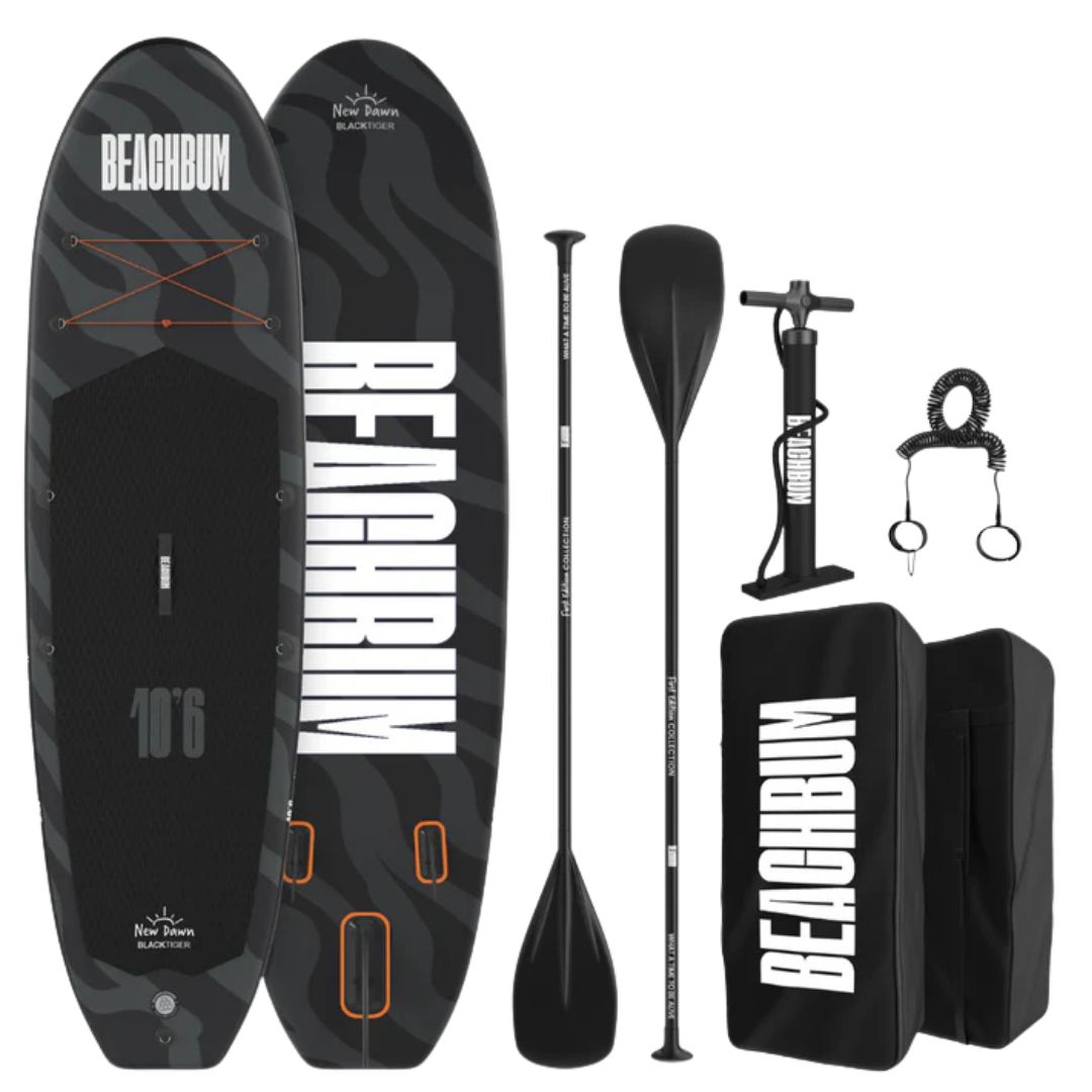 LIMITED EDITION BLACK TIGER PADDLE BOARD