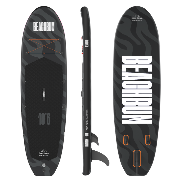 LIMITED EDITION BLACK TIGER PADDLE BOARD FULL KIT