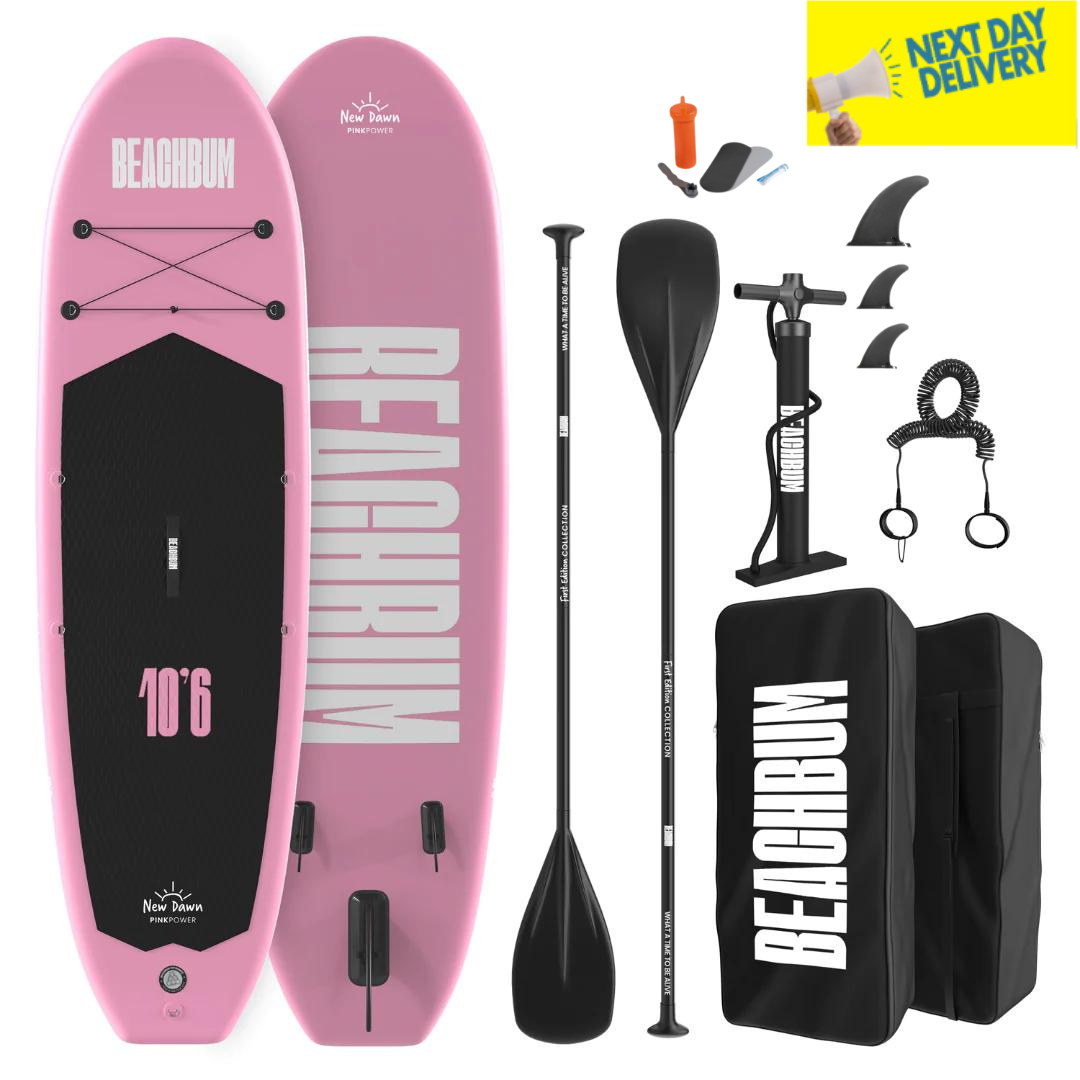 PINK POWER PADDLE BOARD - STARTER KIT