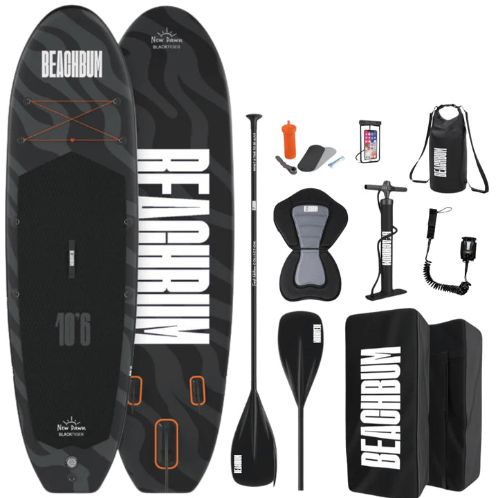 LIMITED EDITION BLACK TIGER PADDLE BOARD FULL KIT (PRE ORDER ETA 22/7/26)