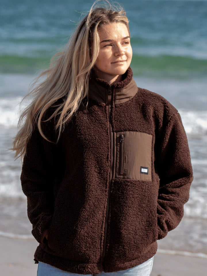 The Beachbum Fleece - Dark Roast