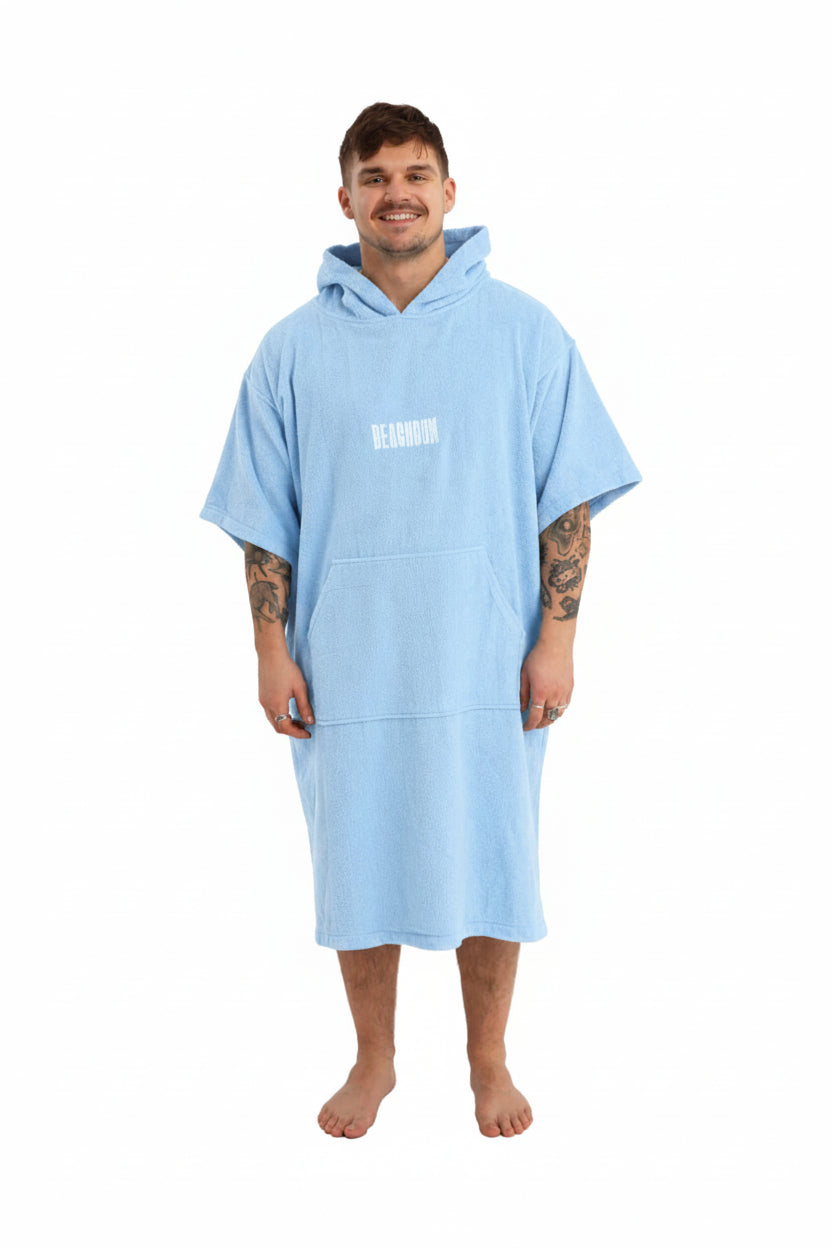 Lake Blue Towel Robe - Male