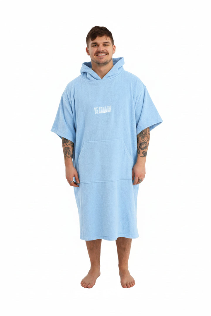 Lake Blue Towel Robe - Male